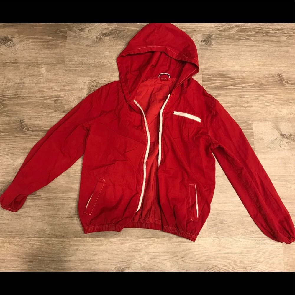 Red jacket from Brandy Melville